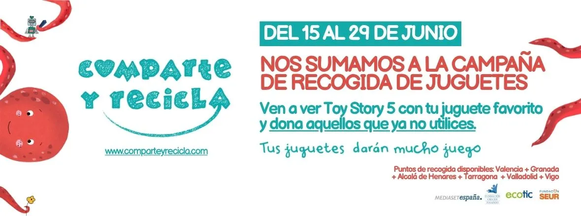 COMPARTE Y RECICLA X OCINE ES
