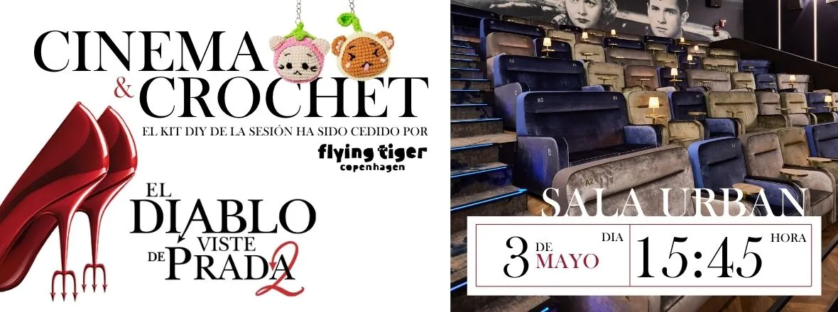 Cinema y crochet - Ocine Premium Aqua 