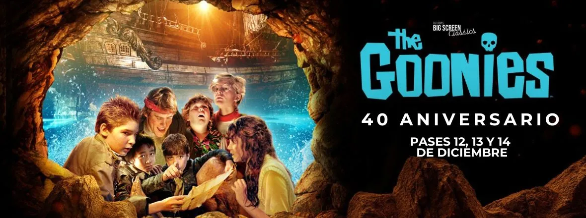 LOS GOONIES 40 ANIVERSARIO